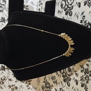 Park lane leaf necklace jb2